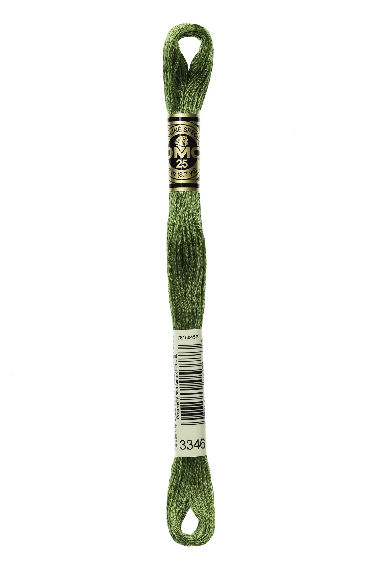 Six-Strand Embroidery Floss - 3346 (Artichoke)-Embroidery Thread-Wild and Woolly Yarns