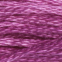 Six-Strand Embroidery Floss - 3607 (Hibiscus)-Embroidery Thread-Wild and Woolly Yarns