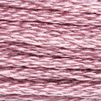 Six-Strand Embroidery Floss - 3688 (Pink Lupine)-Embroidery Thread-Wild and Woolly Yarns
