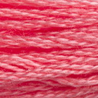 Six-Strand Embroidery Floss - 3706 (Flamingo)-Embroidery Thread-Wild and Woolly Yarns