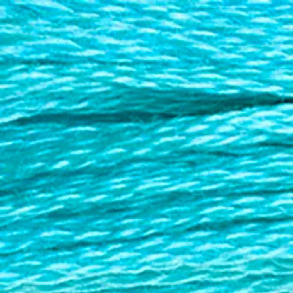 Six-Strand Embroidery Floss - 3845 (Turquoise)-Embroidery Thread-Wild and Woolly Yarns