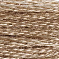 Six-Strand Embroidery Floss - 3864 (Vicuna Wool)-Embroidery Thread-Wild and Woolly Yarns