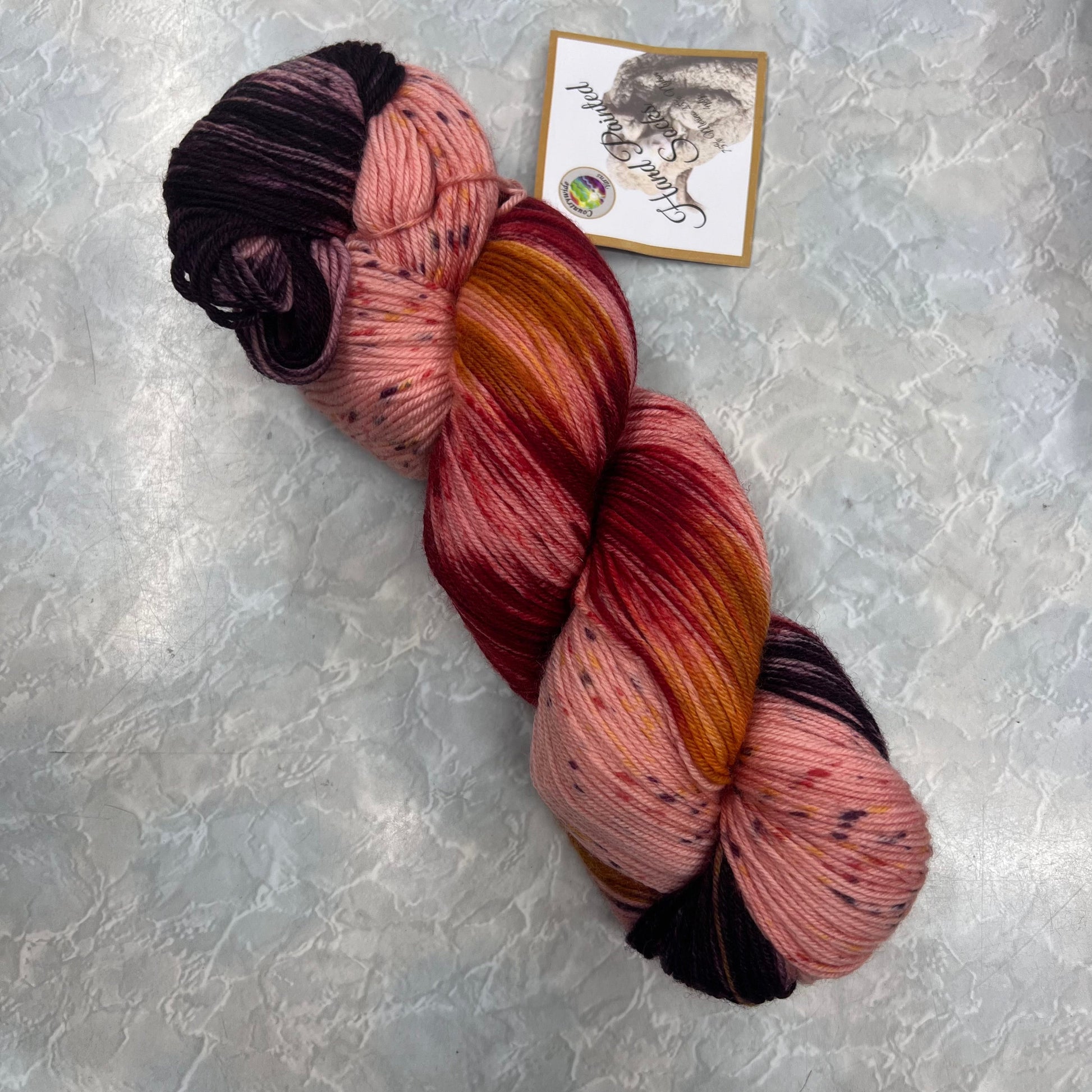 Countrywide Yarns Handpainted Sock Yarn - 4Ply-Yarn-Wild and Woolly Yarns