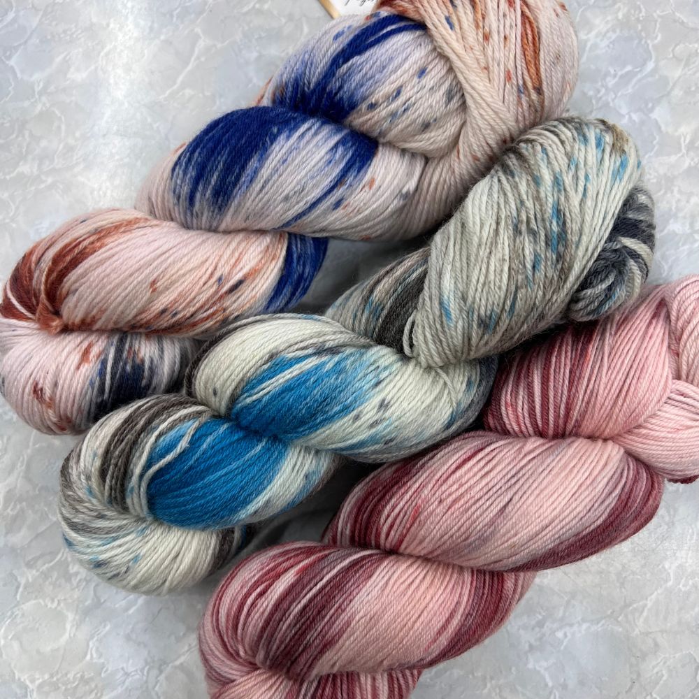 Countrywide Yarns Handpainted Sock Yarn - 4Ply-Yarn-Wild and Woolly Yarns