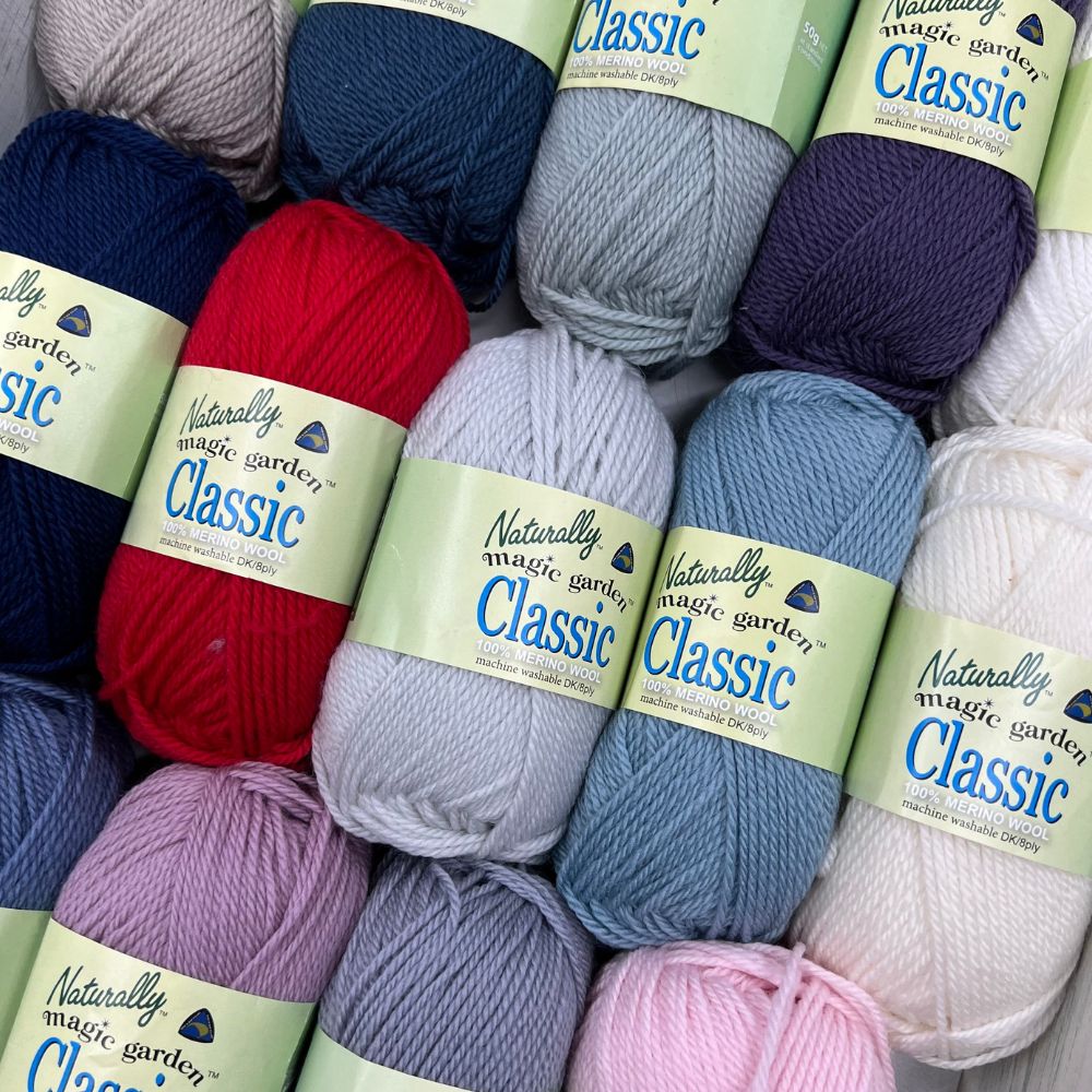 Magic Garden Classic NZ 8 ply Merino-Yarn-Wild and Woolly Yarns